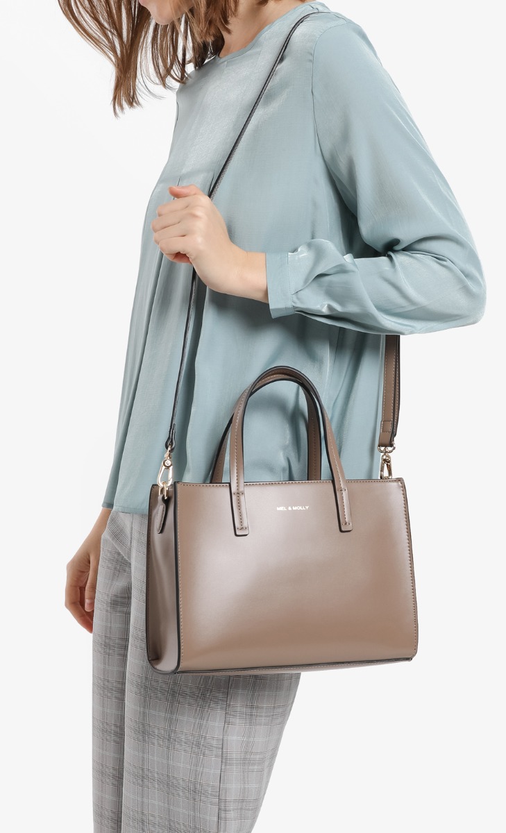 Always Ready Handbag In Taupe image 2