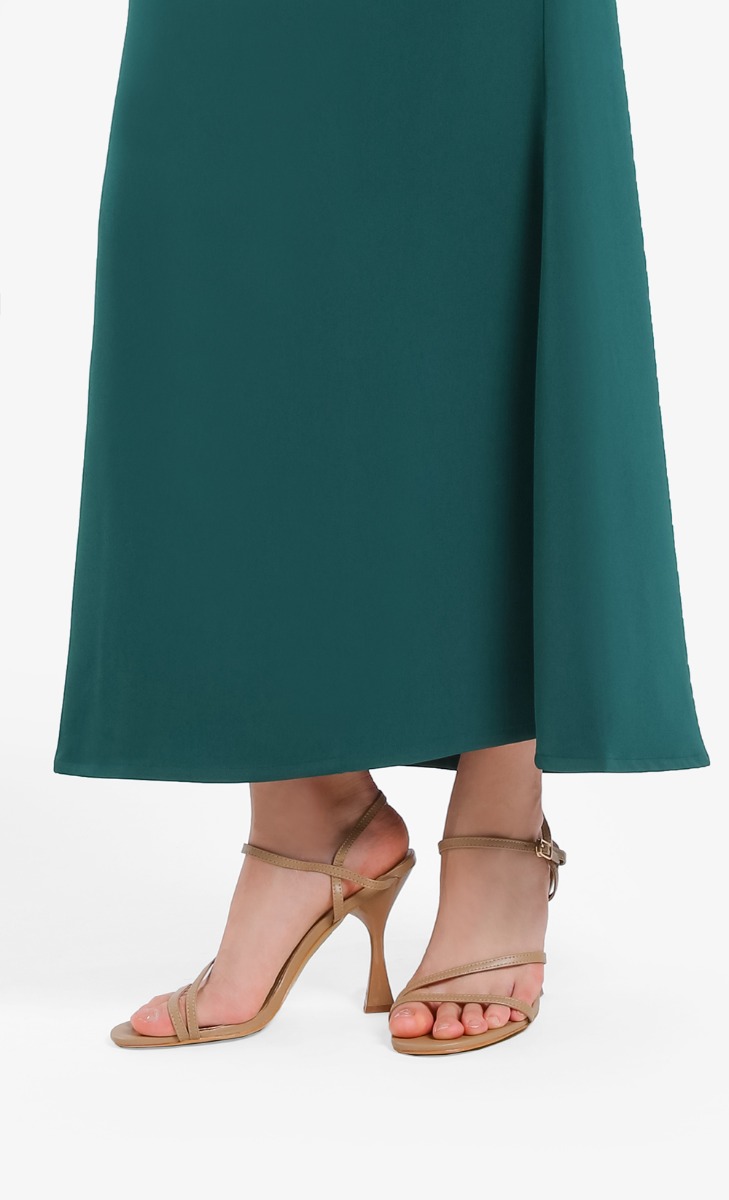 Elvina Heels In Taupe