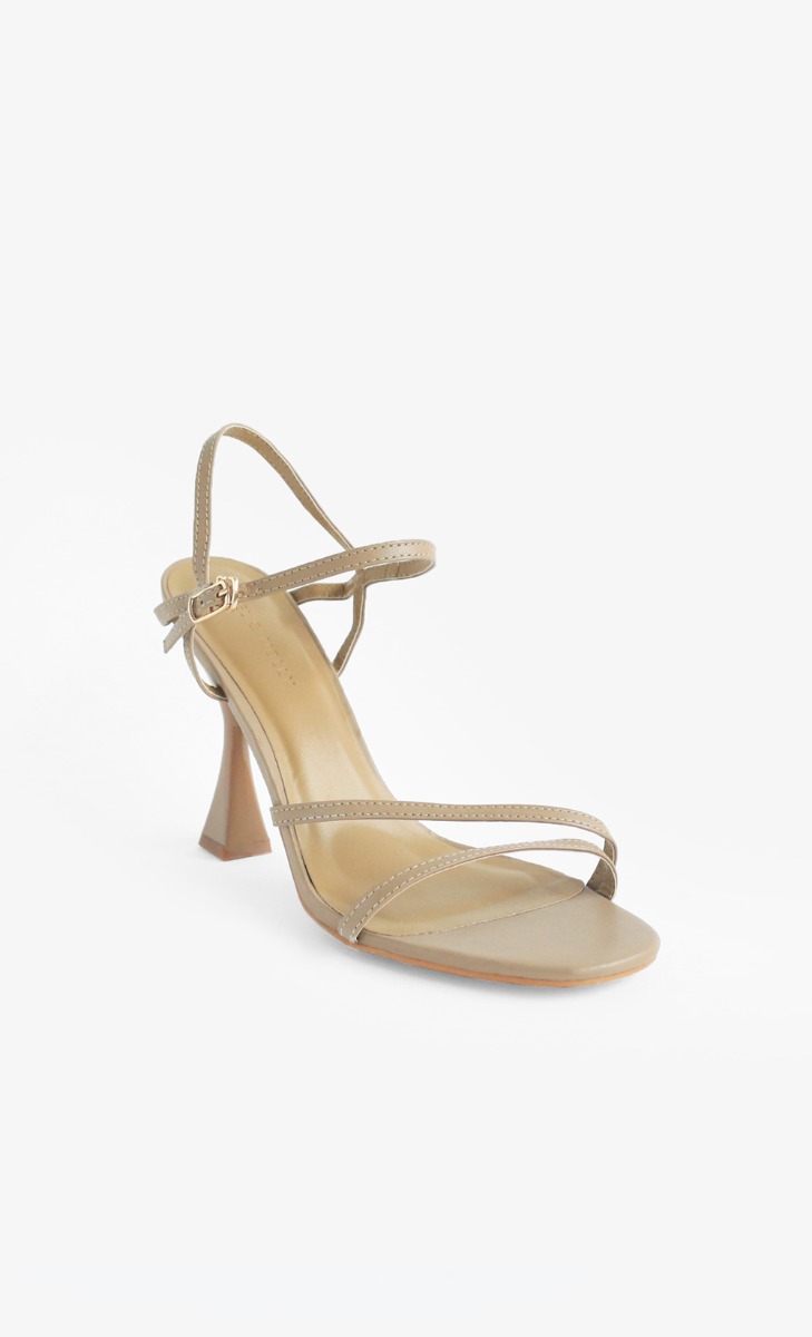 Elvina Heels In Taupe image 2