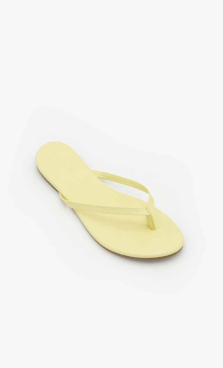 FOMO Flip Flops In Yellow
