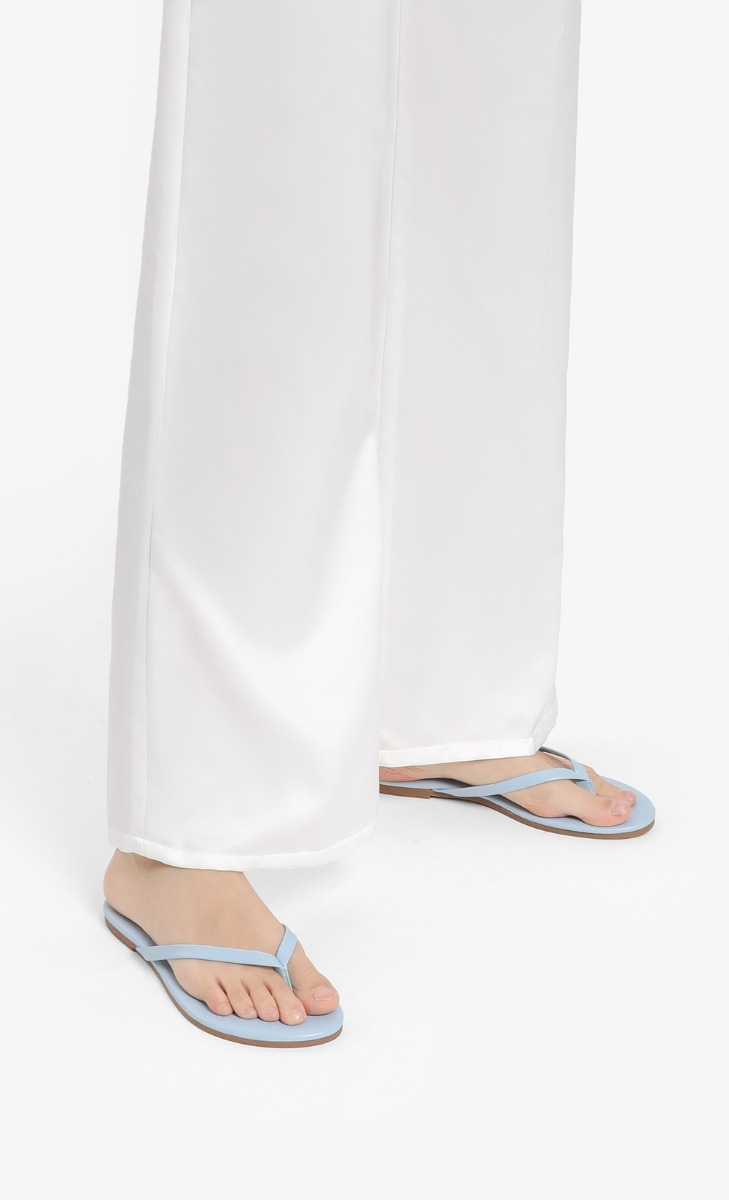 FOMO Flip Flops In Powder Blue