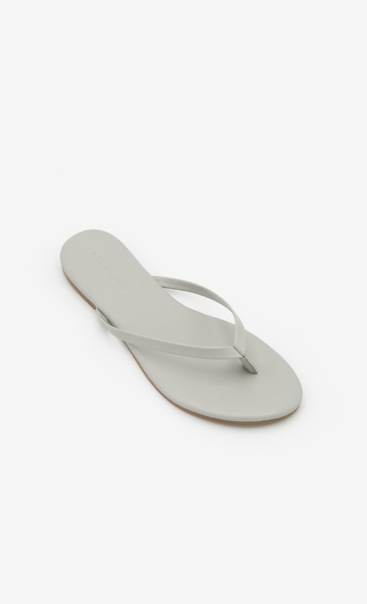 FOMO Flip Flops In Grey image 2