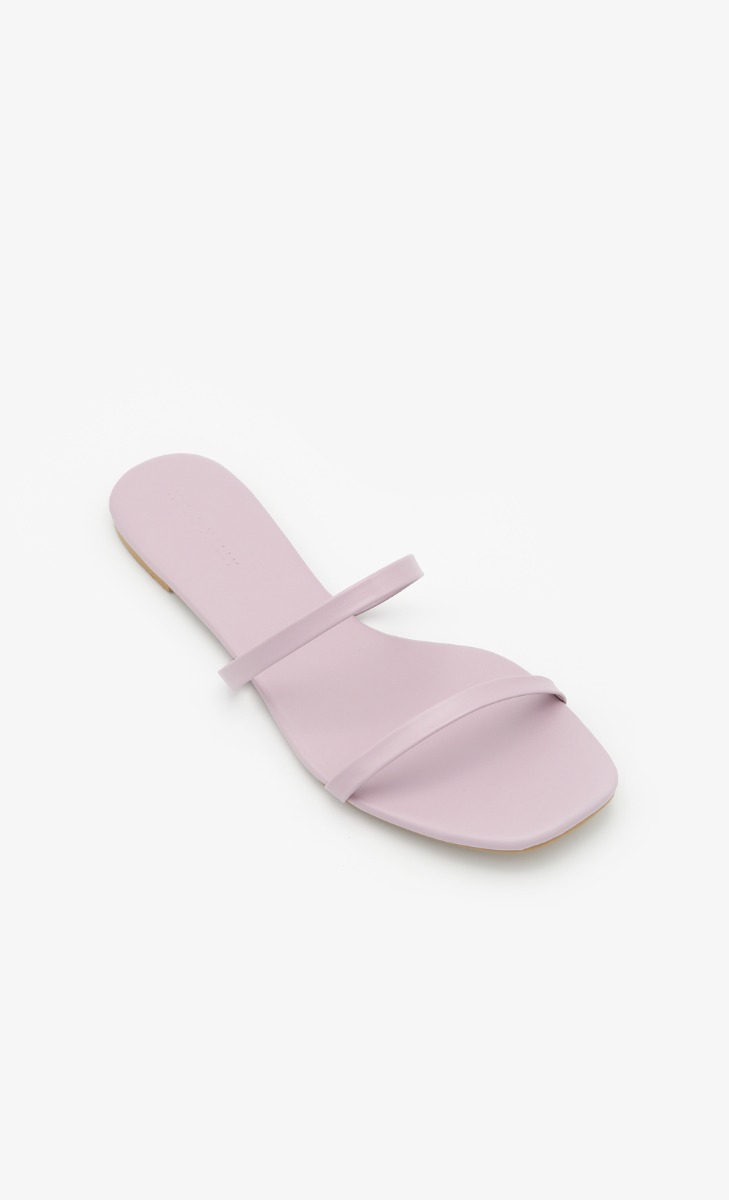 OMG Sandals In Lilac
