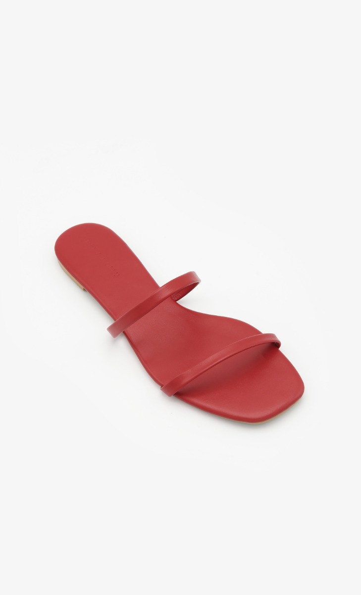 OMG Sandals In Red