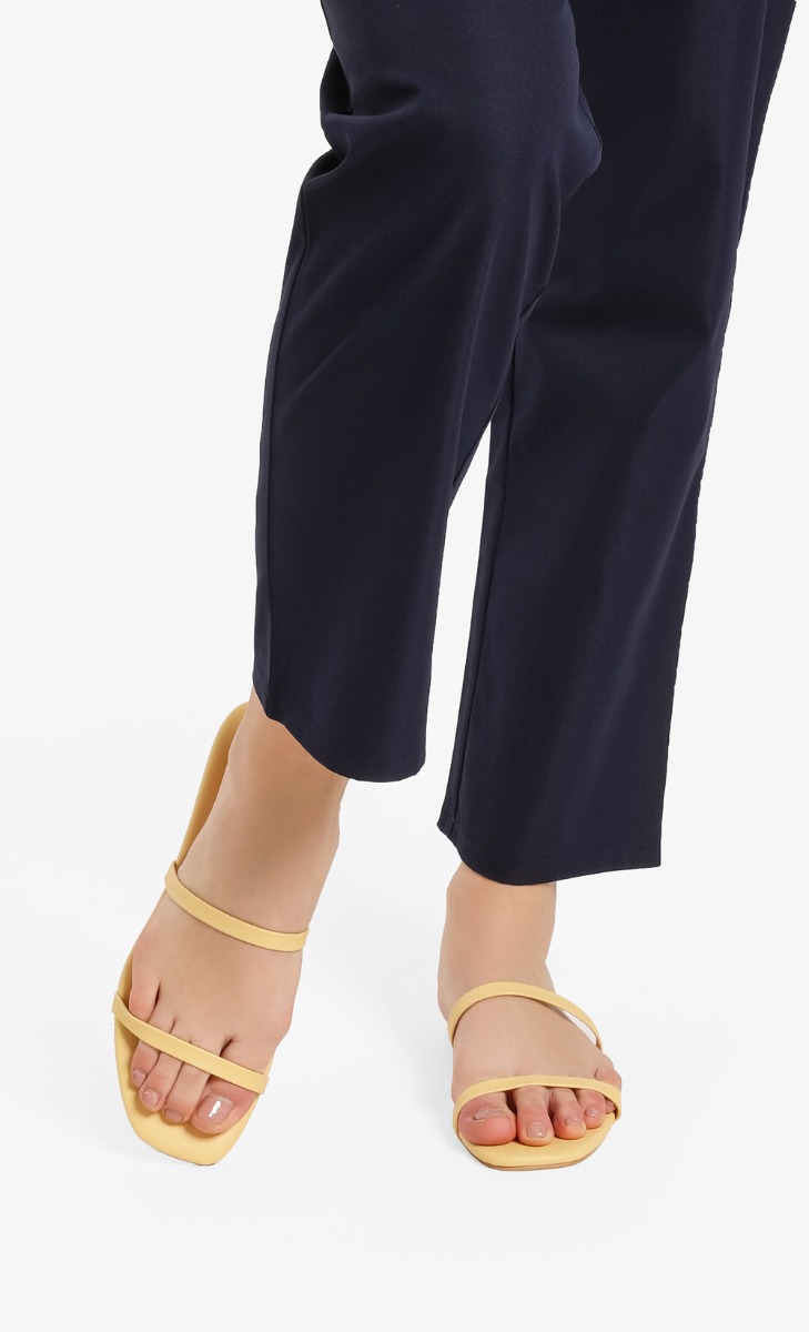 OMG Sandals In Yellow