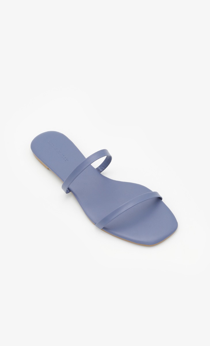 OMG Sandals In Periwinkle Blue