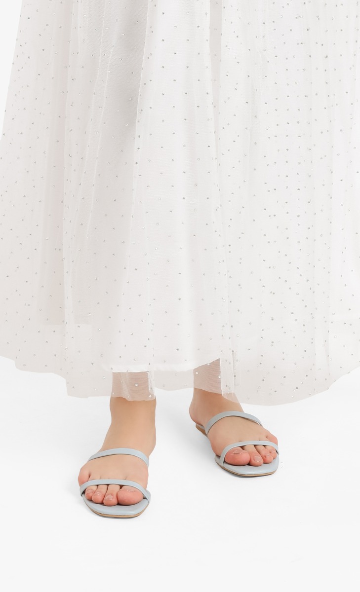 OMG Sandals In Powder Blue