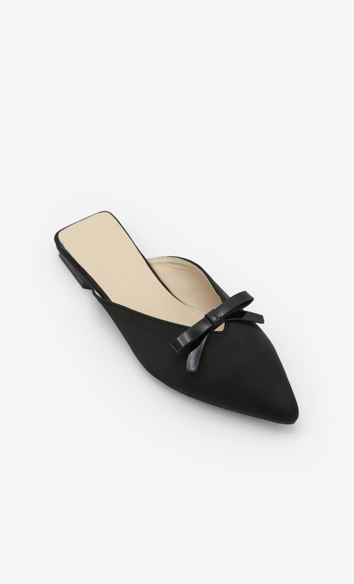 Skylar Slip On Sandals In Black image 2