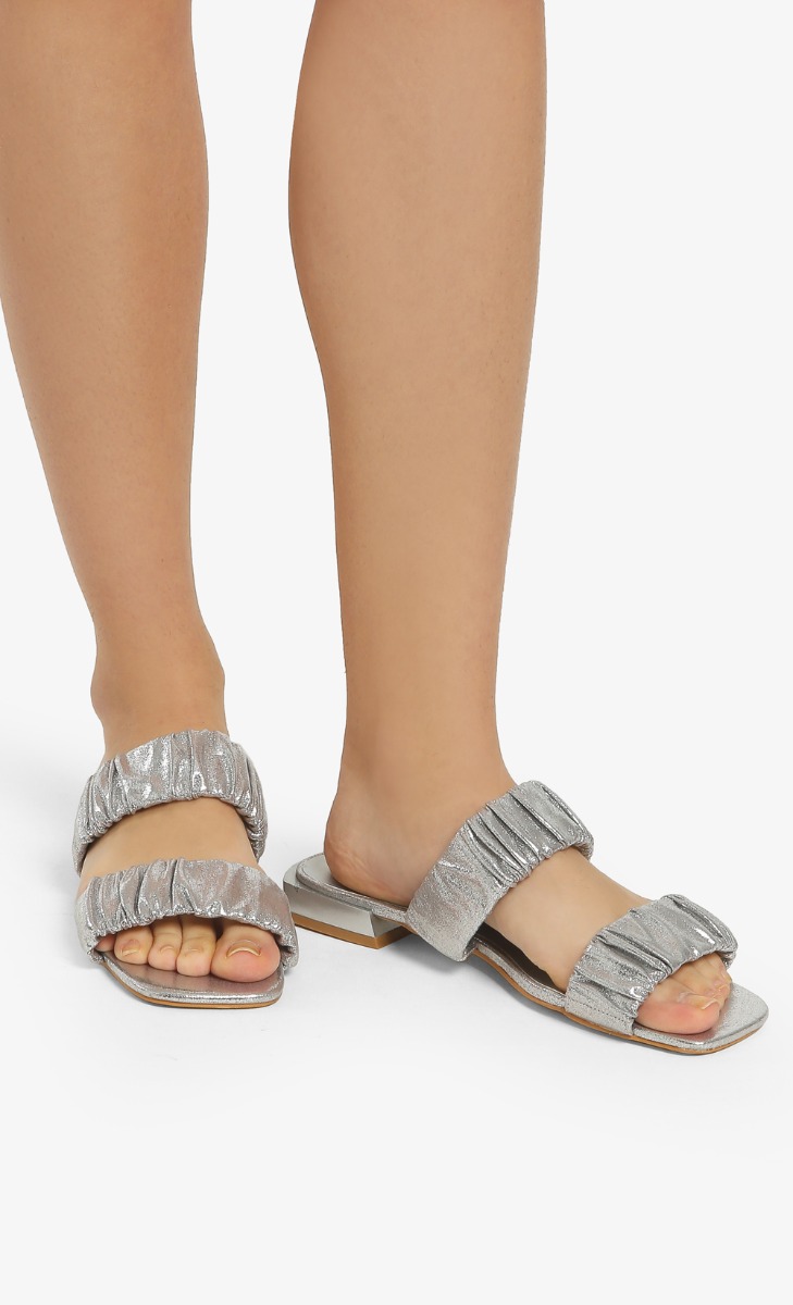 Ruby Sandals In Silver image 2