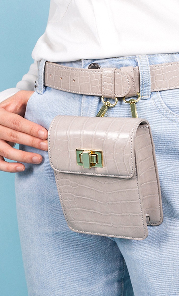 The Cool Waist Bag In Grey