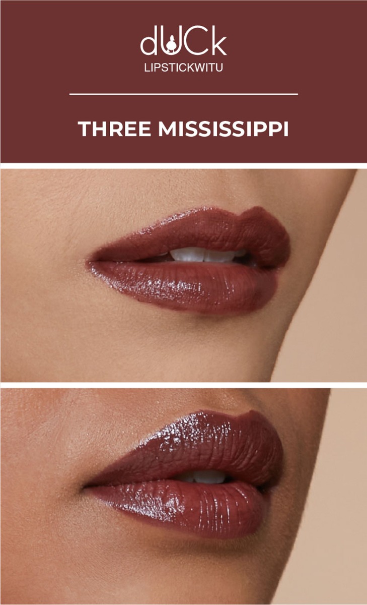 Lipstickwitu Satin Lipstick - Three Mississippi (Personalise It) image 2