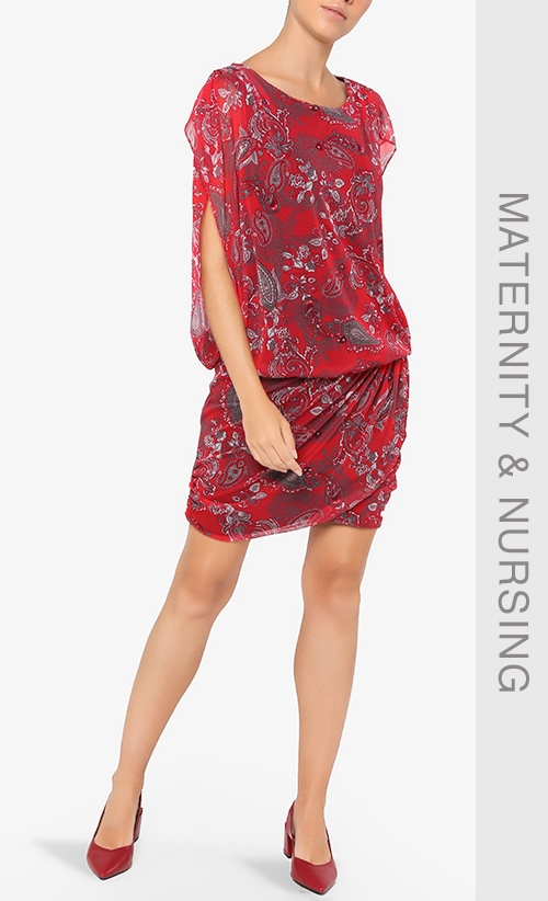 BB Short Dress in Red