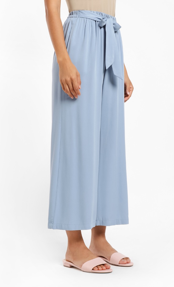 Cadee Palazzo Pants in Blue image 2