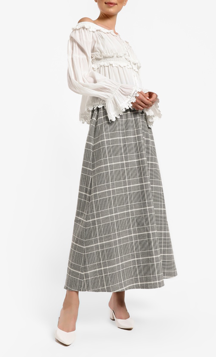 Cassie Blouse in White