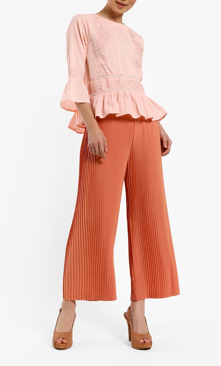 Julie Blouse in Peach