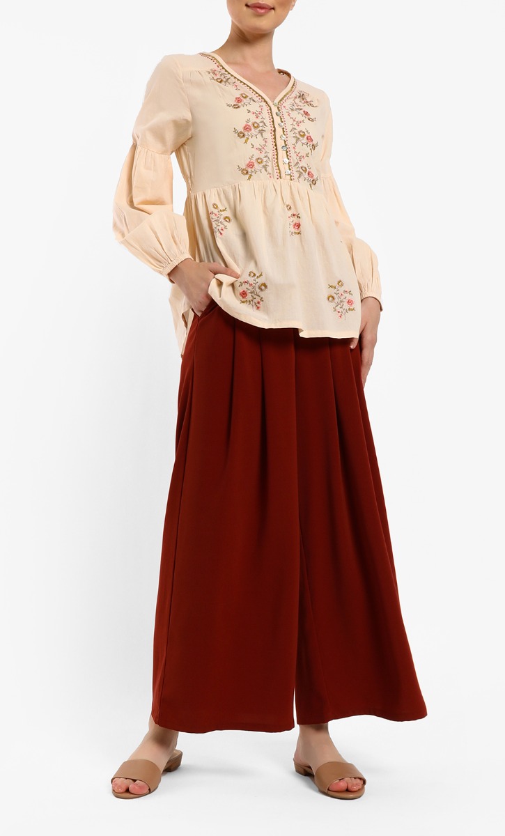 Joanne Blouse in Khaki