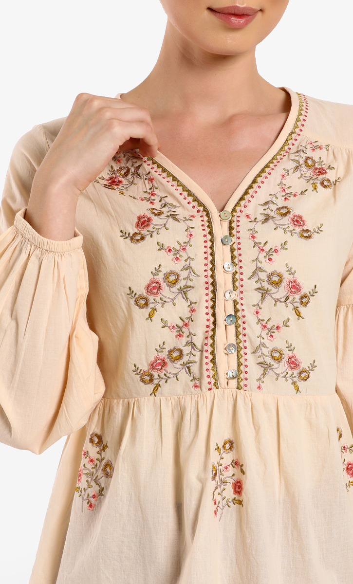 Joanne Blouse in Khaki image 2