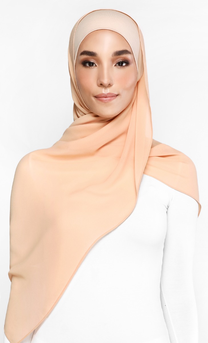 Ayra Semi Instant Scarf in Buttermilk