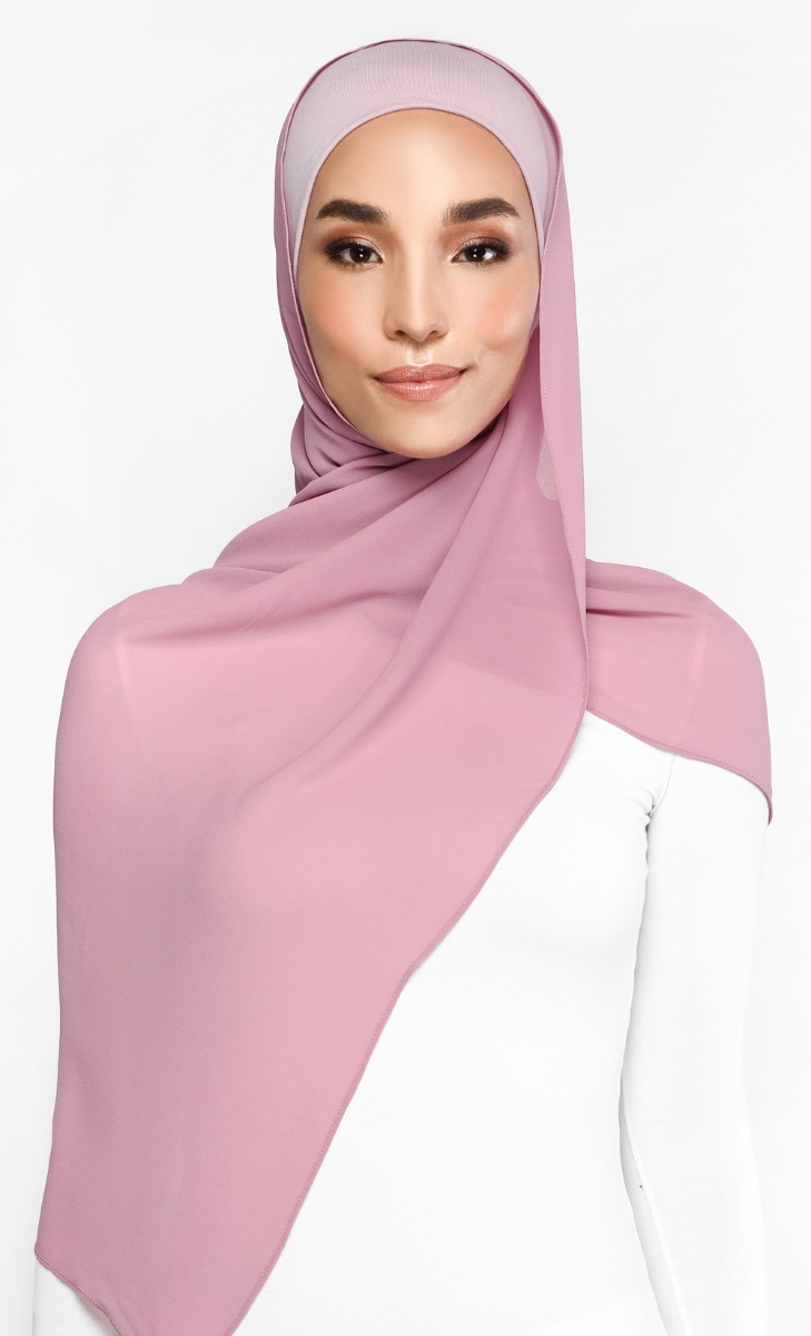 Ayra Semi Instant Scarf in Lily