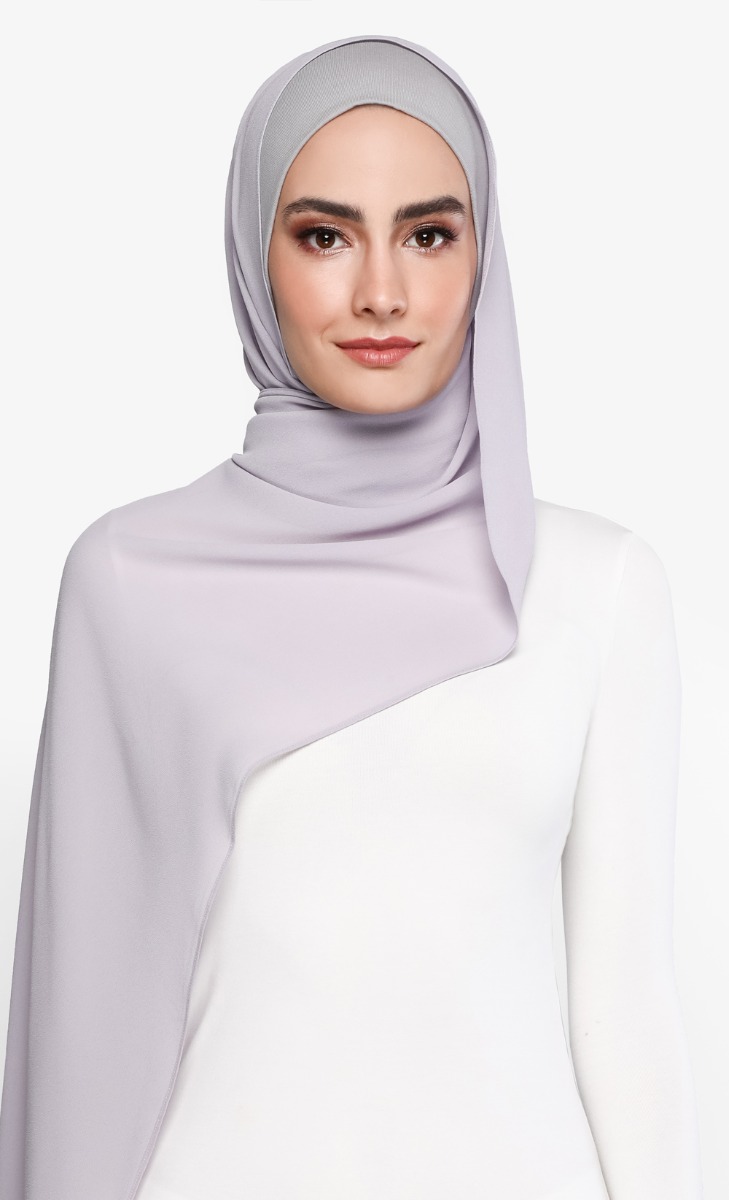 Azra Semi Instant Scarf in Coconut