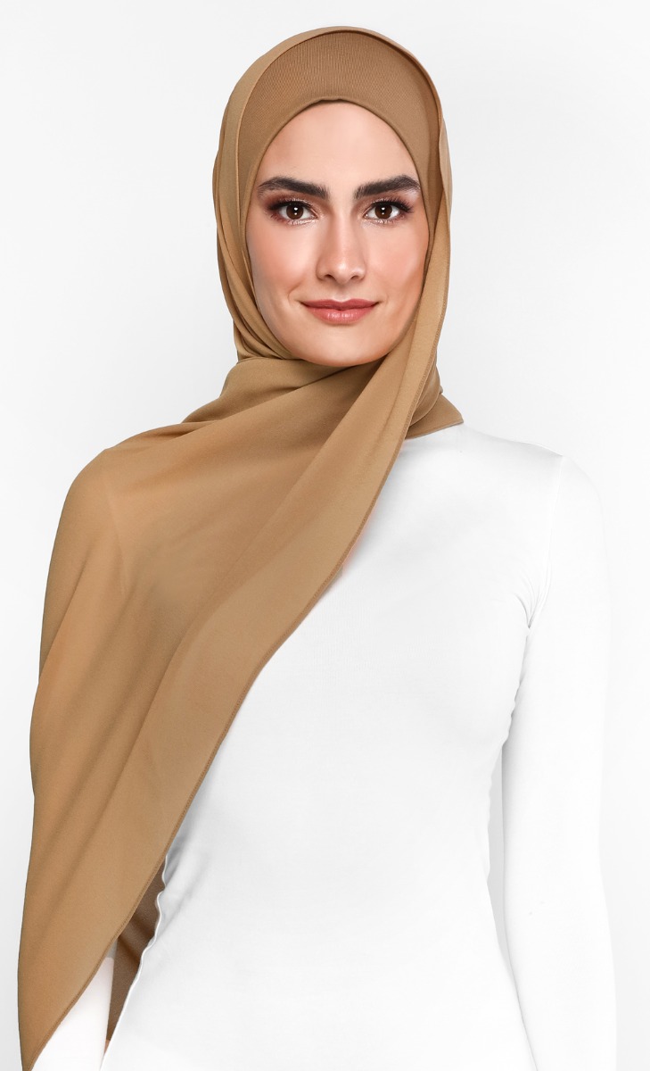 Azra Semi Instant Scarf in Sunset