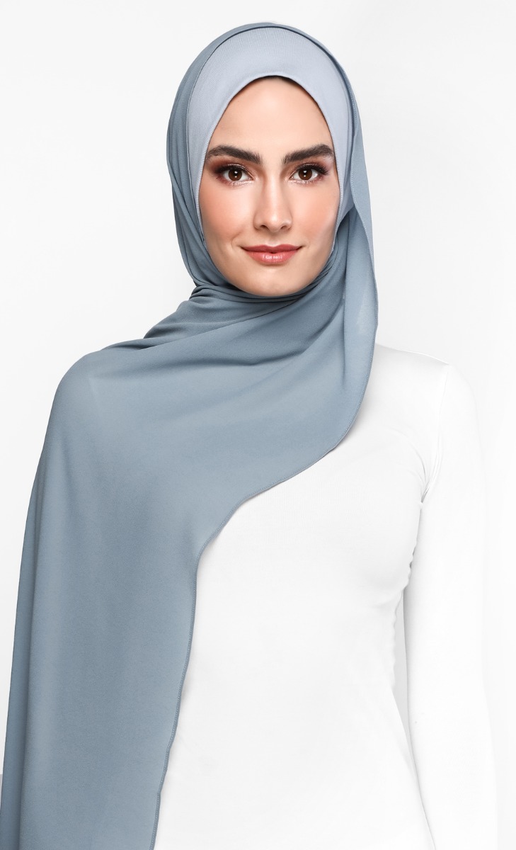 Azra Semi Instant Scarf in Windy