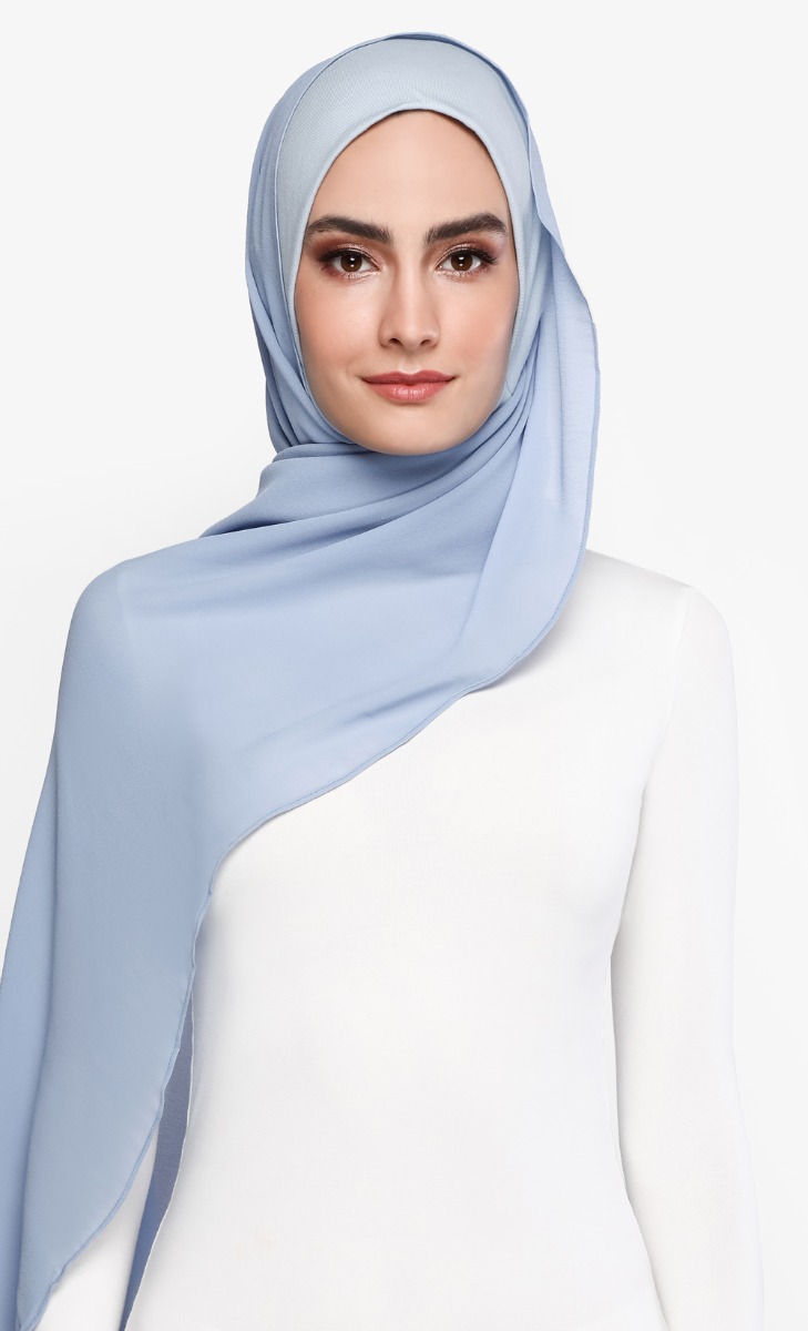 Azra Semi Instant Scarf in Bay