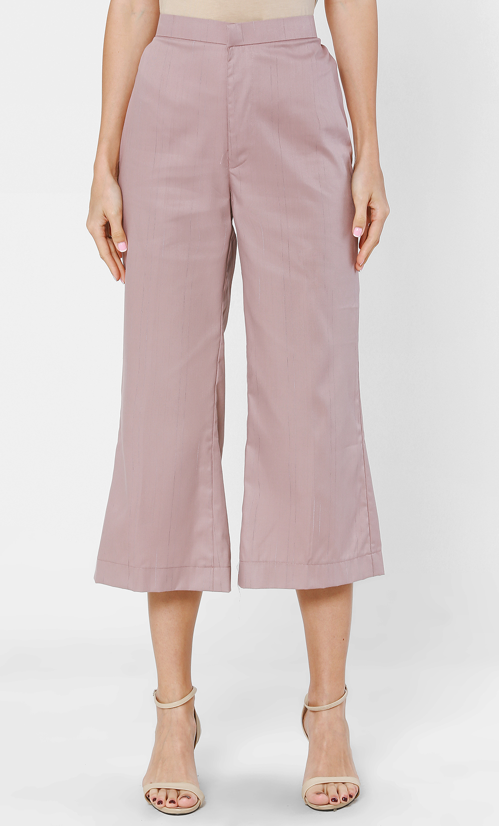 San Culottes in Dusty Pink