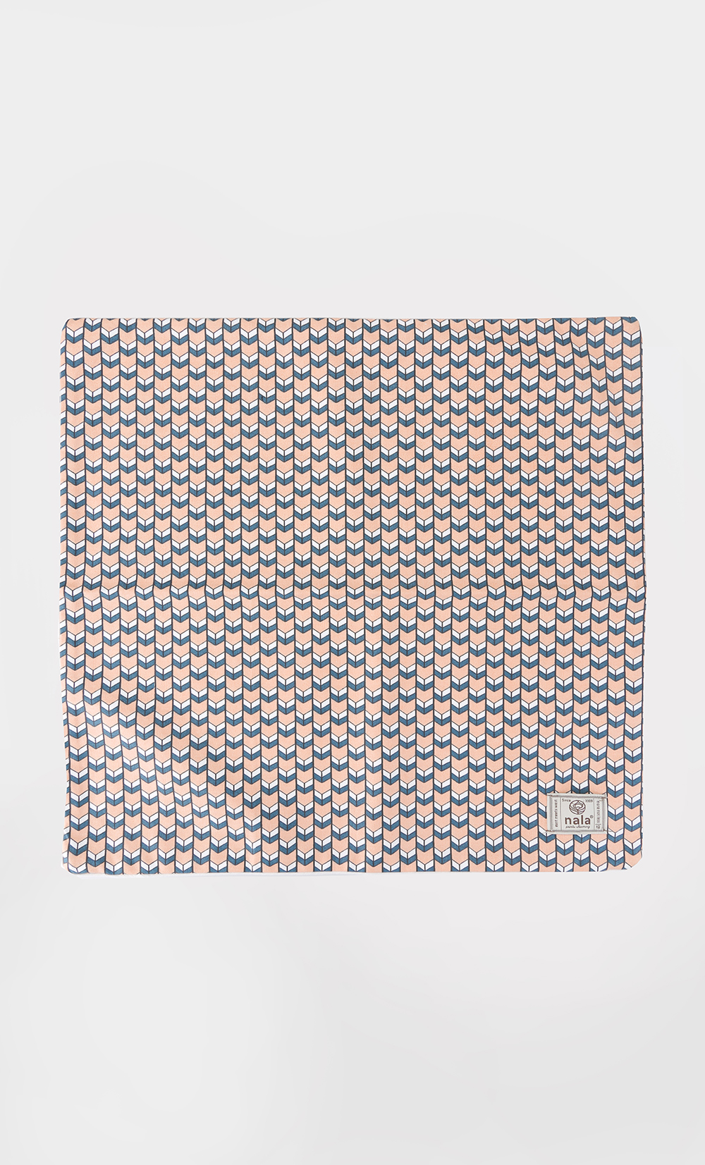 Peacock Pride Large Pillow Cover in Peach