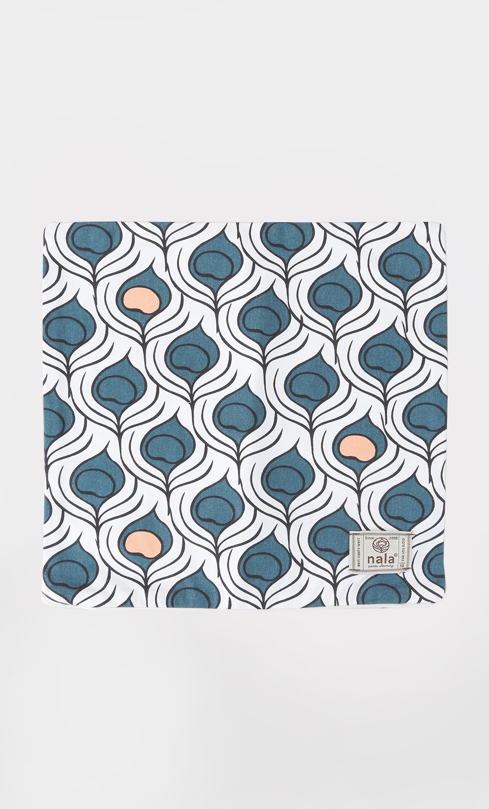 Peacock Pride Large Pillow Cover in Green