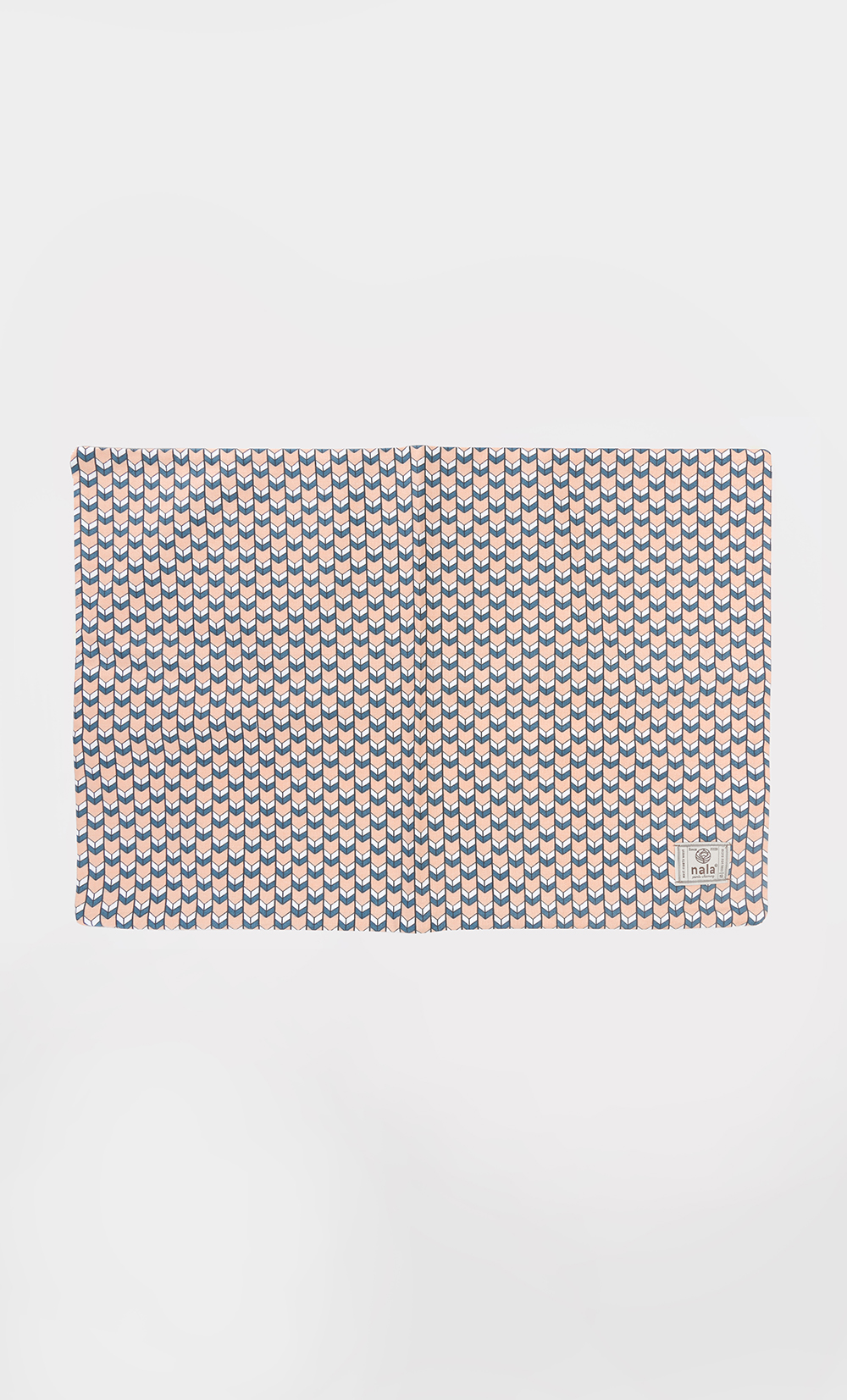 Peacock Pride Long Pillow Cover in Peach