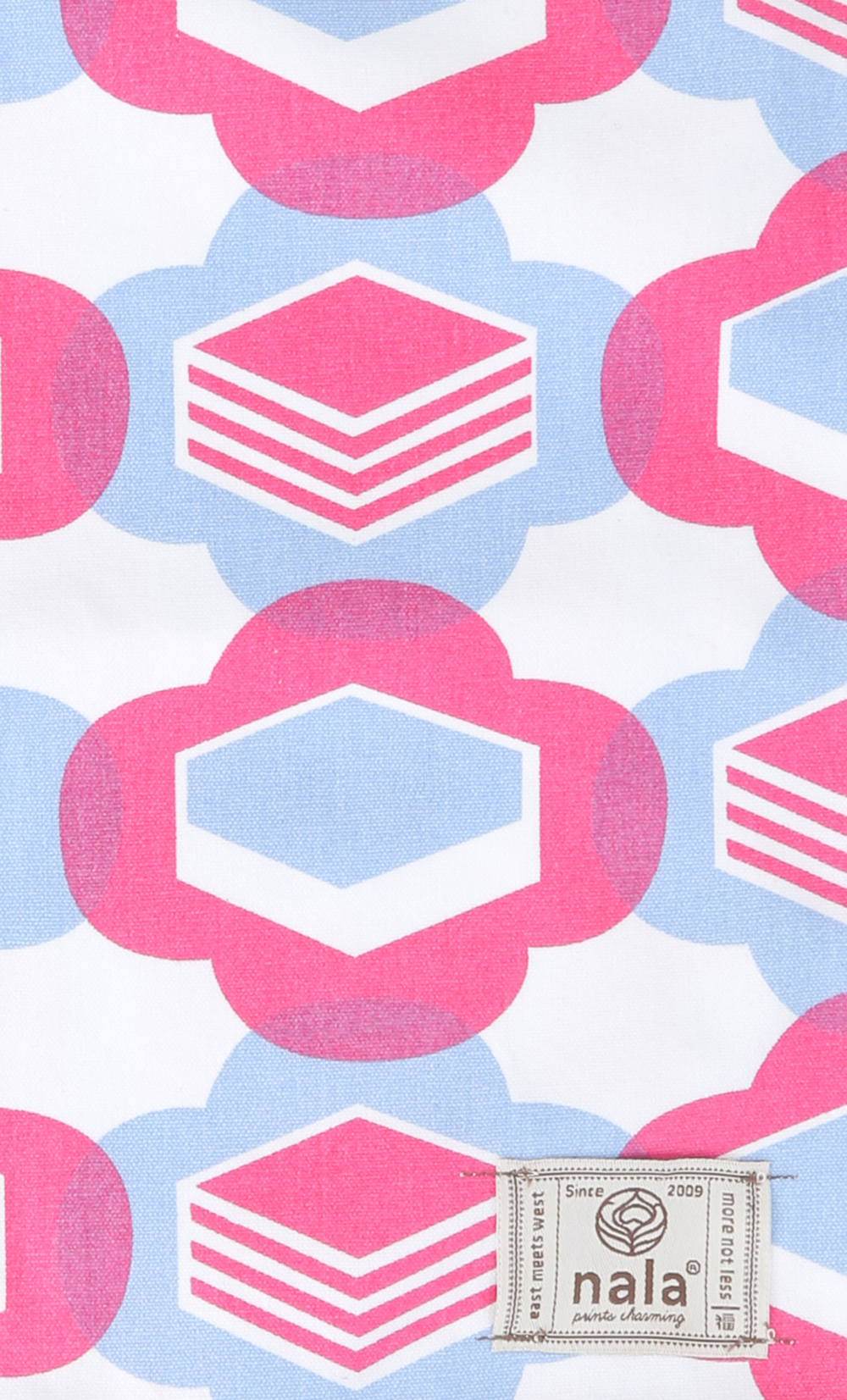 My Kuih or The Highway Long Pillow Cover in Pink image 2