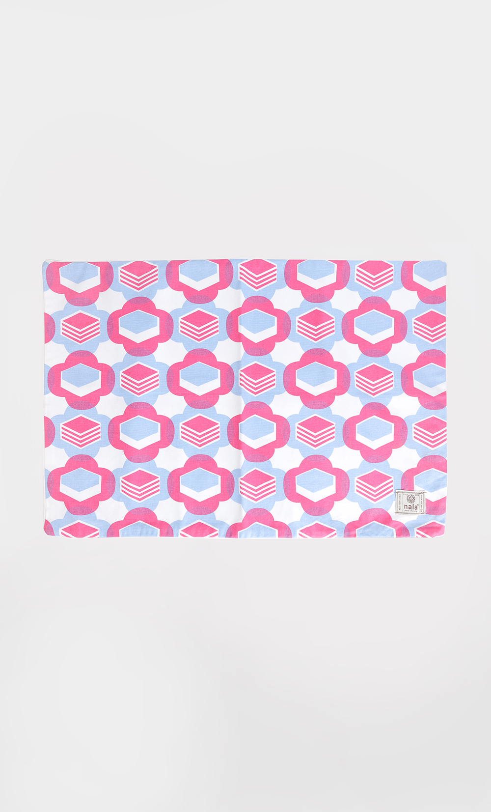 My Kuih or The Highway Long Pillow Cover in Pink