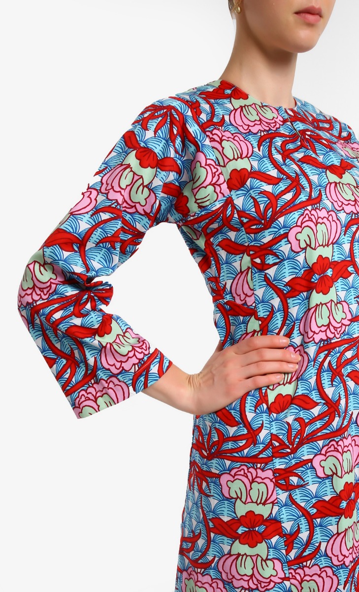 Baju Kurung Set in Roselle image 2