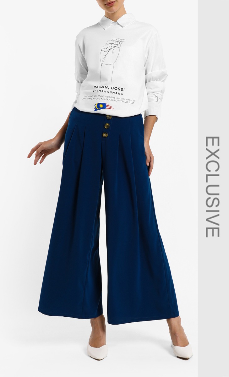 MAKAN, BOSS! T-Shirt in White