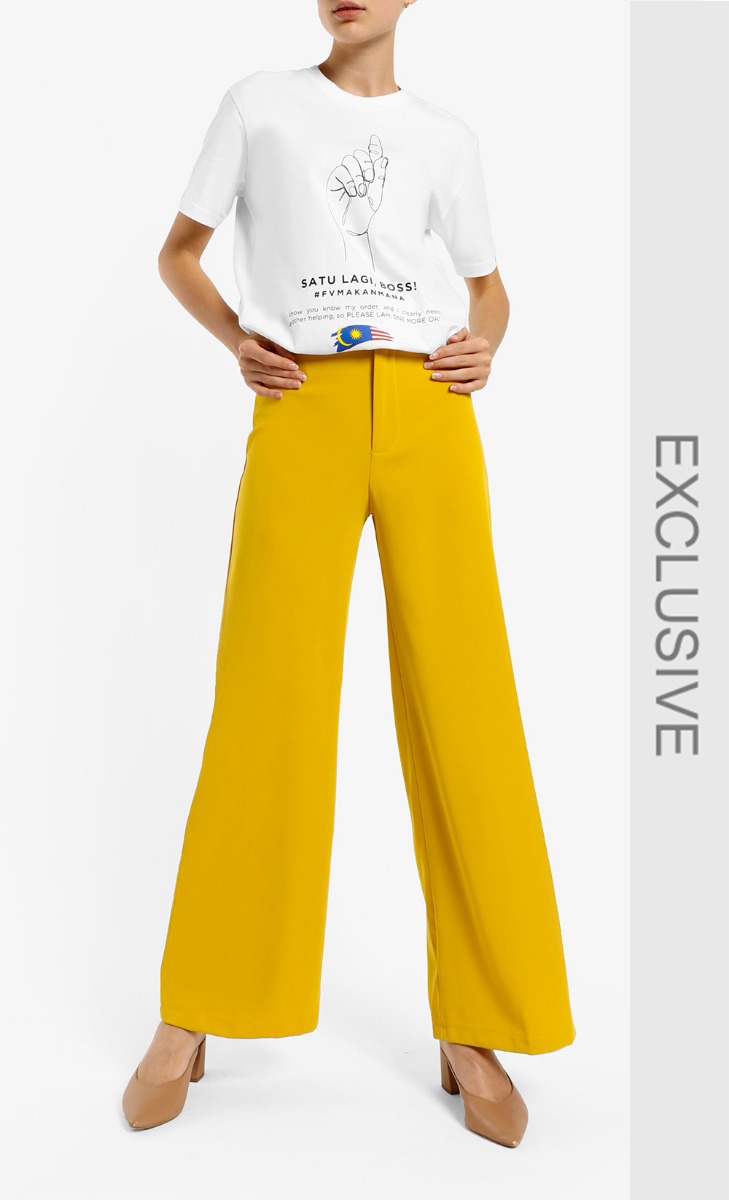 SATU LAGI, BOSS! T-Shirt in White