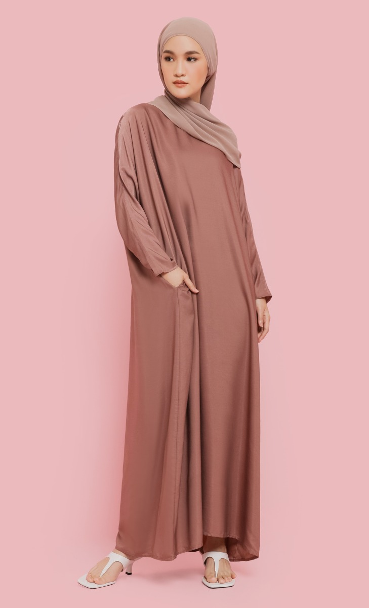 Easy Caftan in Mauve