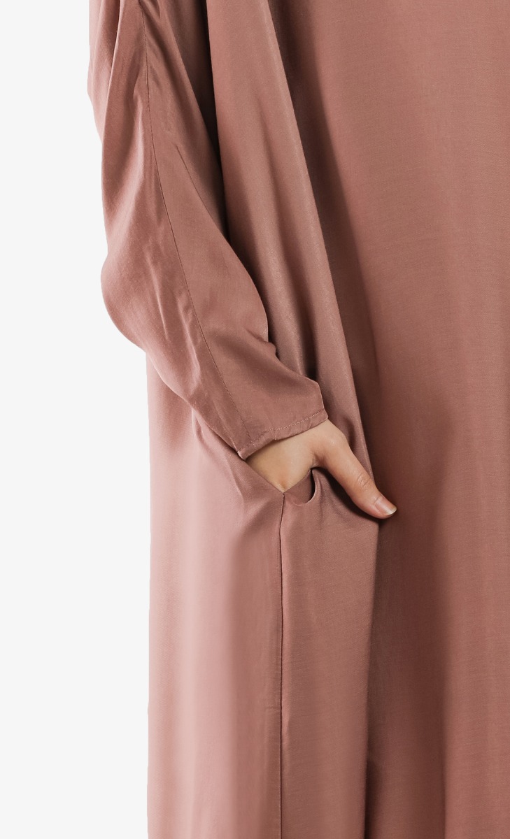 Easy Caftan in Mauve image 2