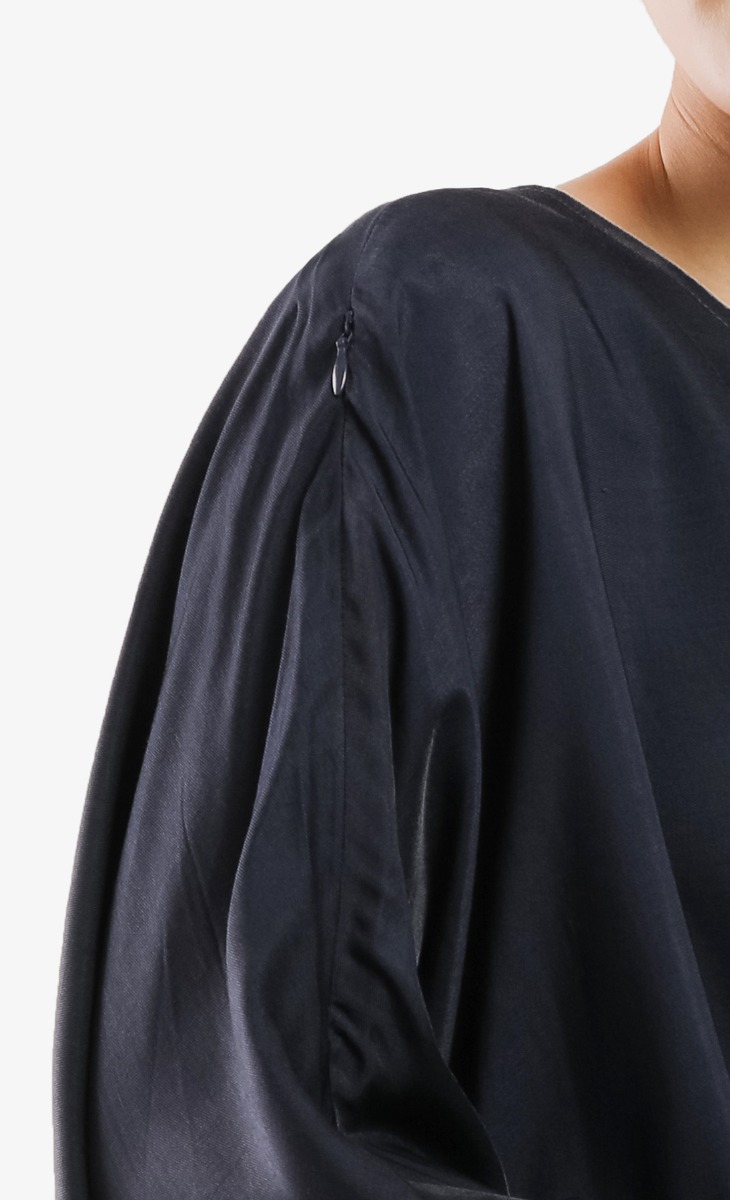 Easy Caftan in Navy Blue image 2