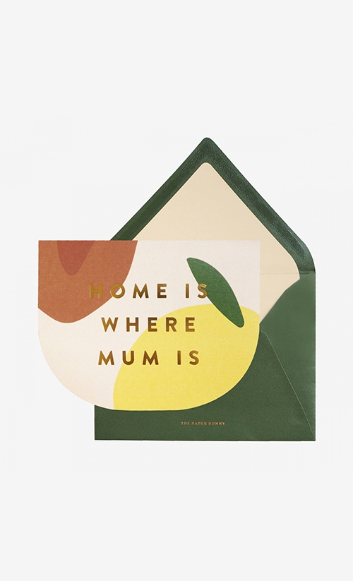 Home is Where Mum is Card in Multi
