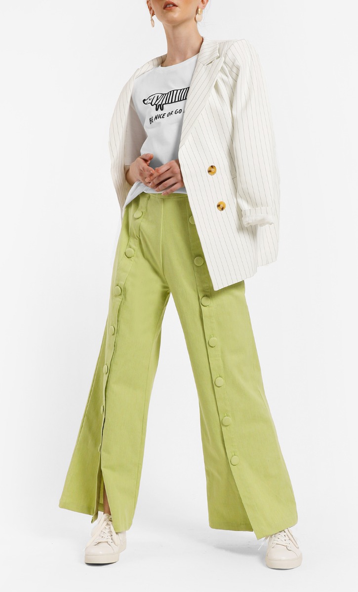 Be Nice Tee in White