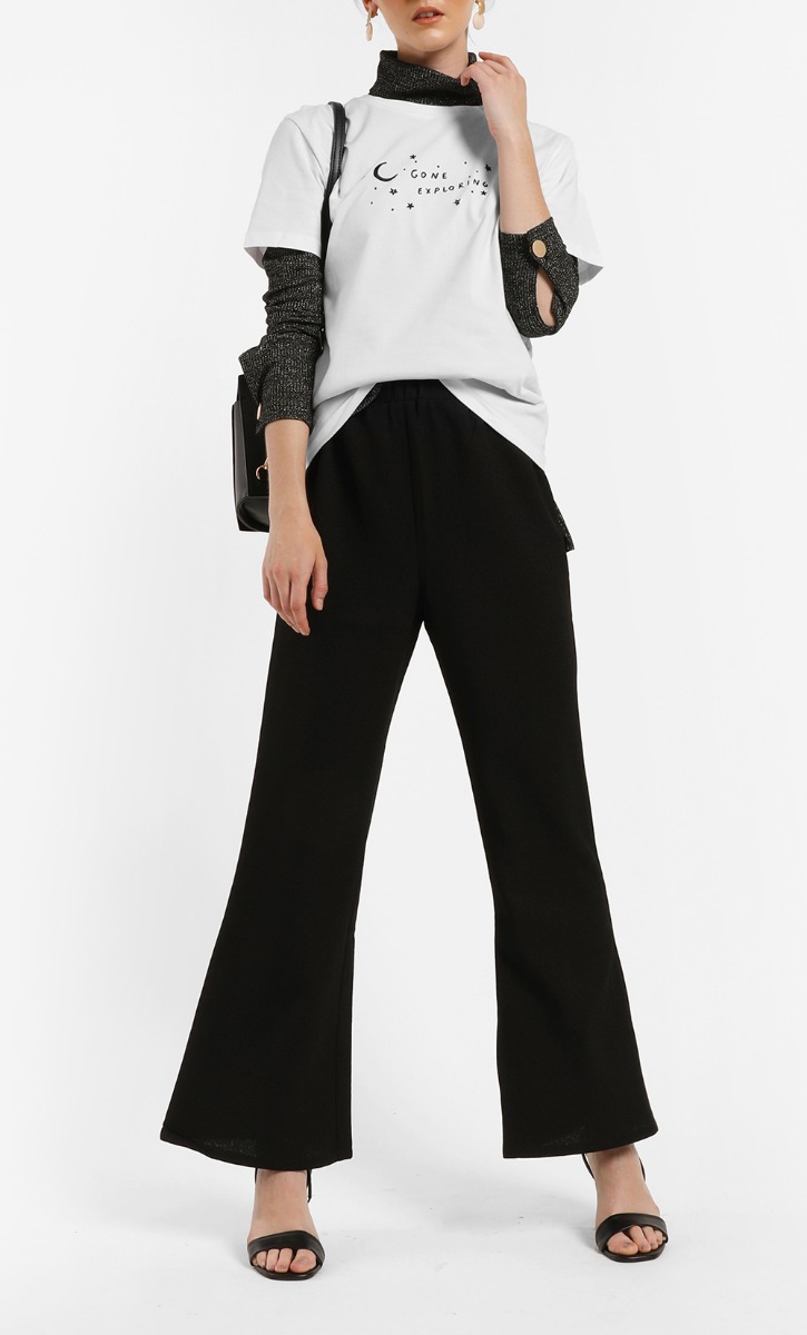 Gone Exploring Tee in White