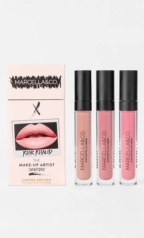 [LIMITED EDITION] Marcella & Co X Khir Khalid #NudeVibes Matte Lip Cream Set