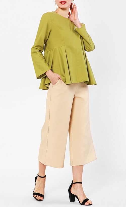 Hera Top in Green