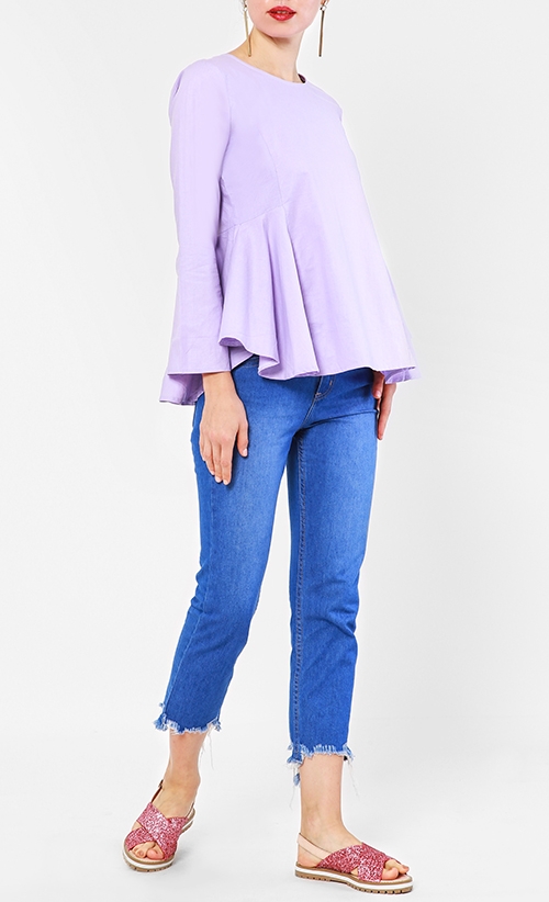 Hera Top in Purple