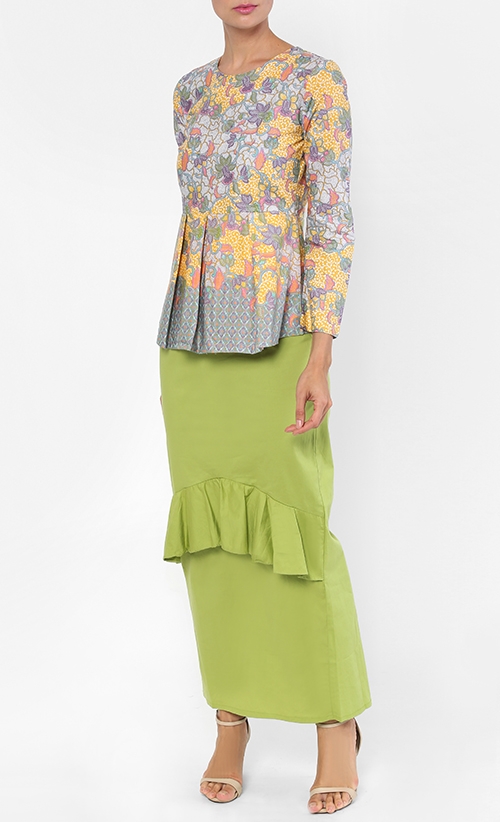 Lollipop Skirt in Green image 2