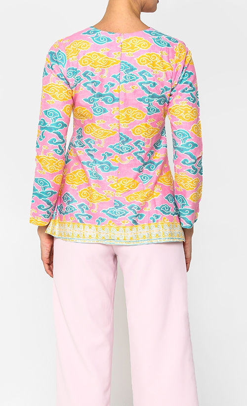 Sophea Top in Pink image 2