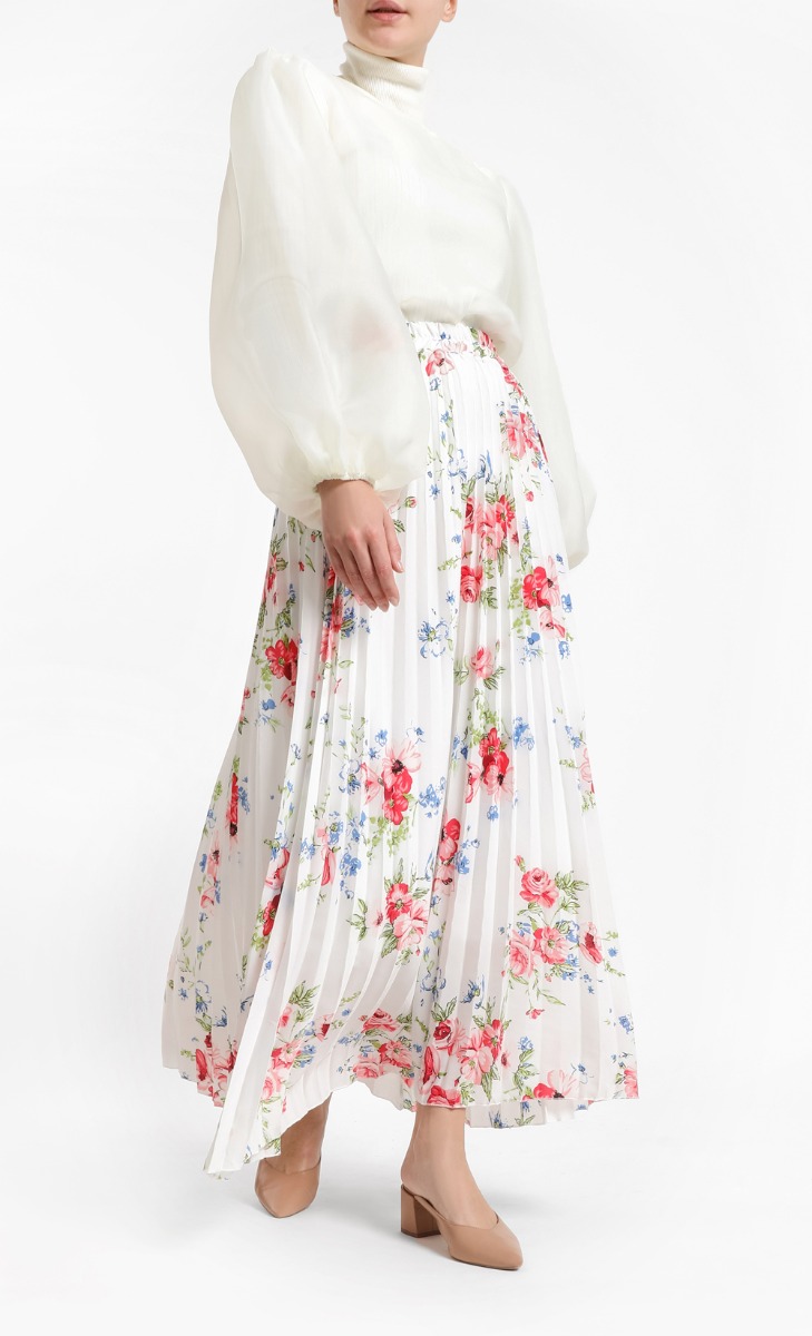 Bubble Sleeves Top In Light Yellow