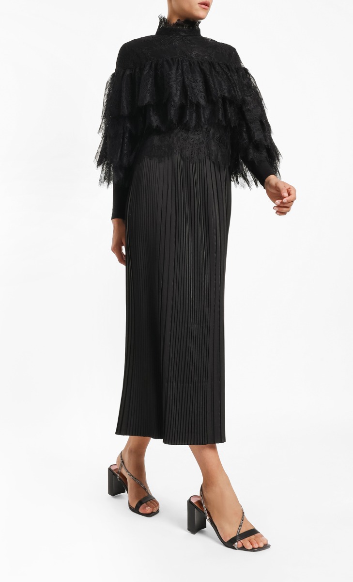 Lace Crop Top 2.0 In Black