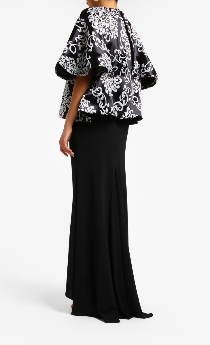 Lana Kurung Set in Black image 2